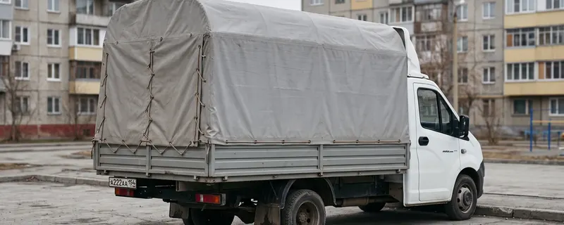 ГАЗель 4 метра тент